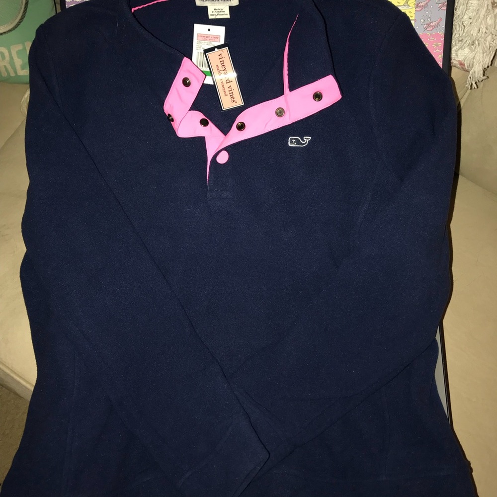 NWT! Vineyard Vines Fleece Pullover
